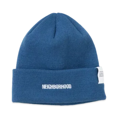 NEIGHBORHOOD CI Embroidery Beanie "Blue"