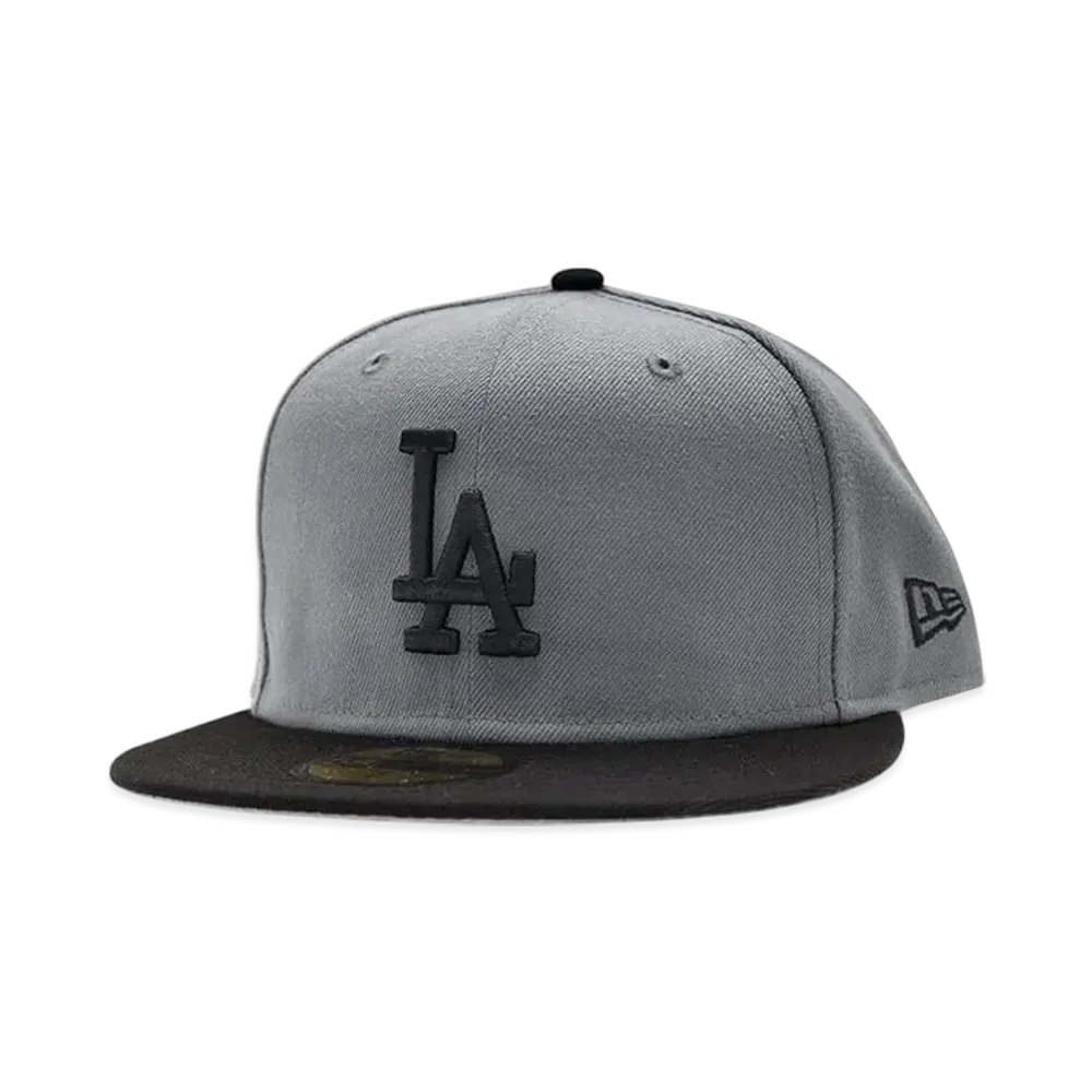 NEW ERA 59Fifty Cap Baseball Cap Los Angeles Dodgers "Gray/Black"