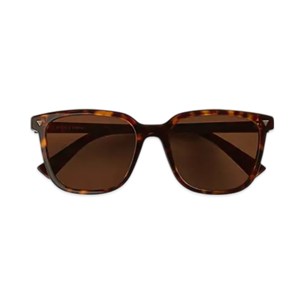 Bottega Veneta Soft Recycled Acetate Square Sunglasses "Havana/Brown"
