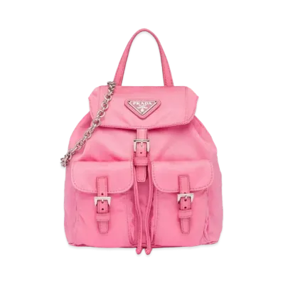 PRADA Nylon Mini Backpack "Pink"