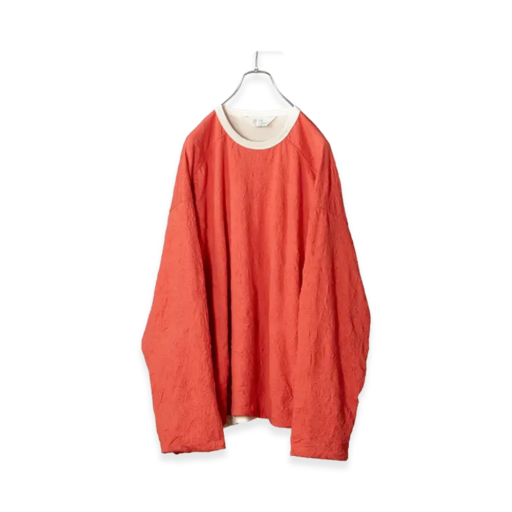 ANCELLM Double Layer LS T-Shirt "Red"