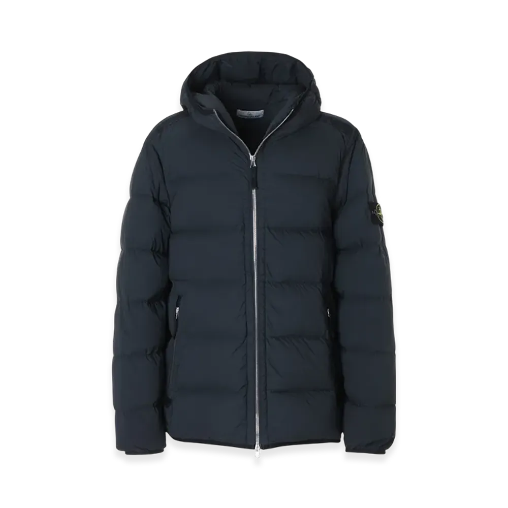 Stone Island Down Jacket 43728 Seamless Tunnel Nylon Down "Navyblue"