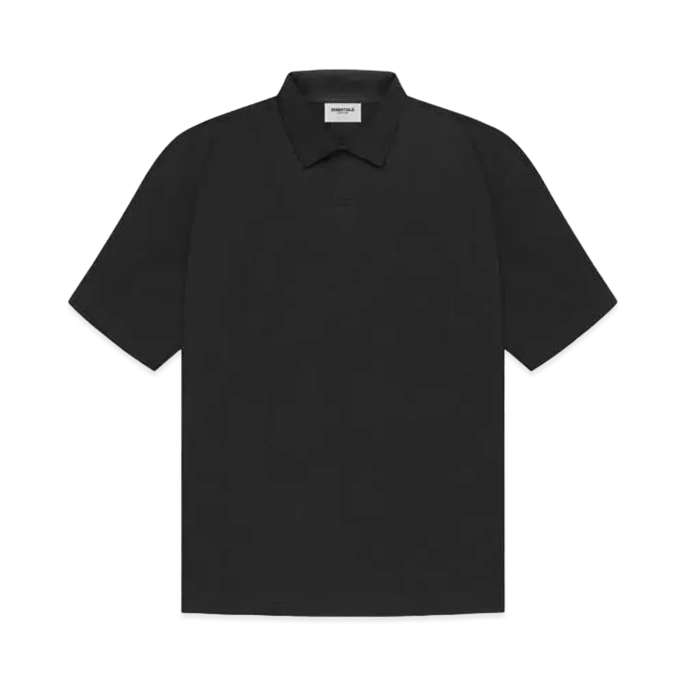 FEAR OF GOD ESSENTIALS Short Sleeve Polo "Stretch Limo"