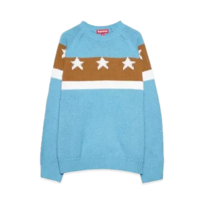 Supreme Stars Sweater "Dusty Blue"