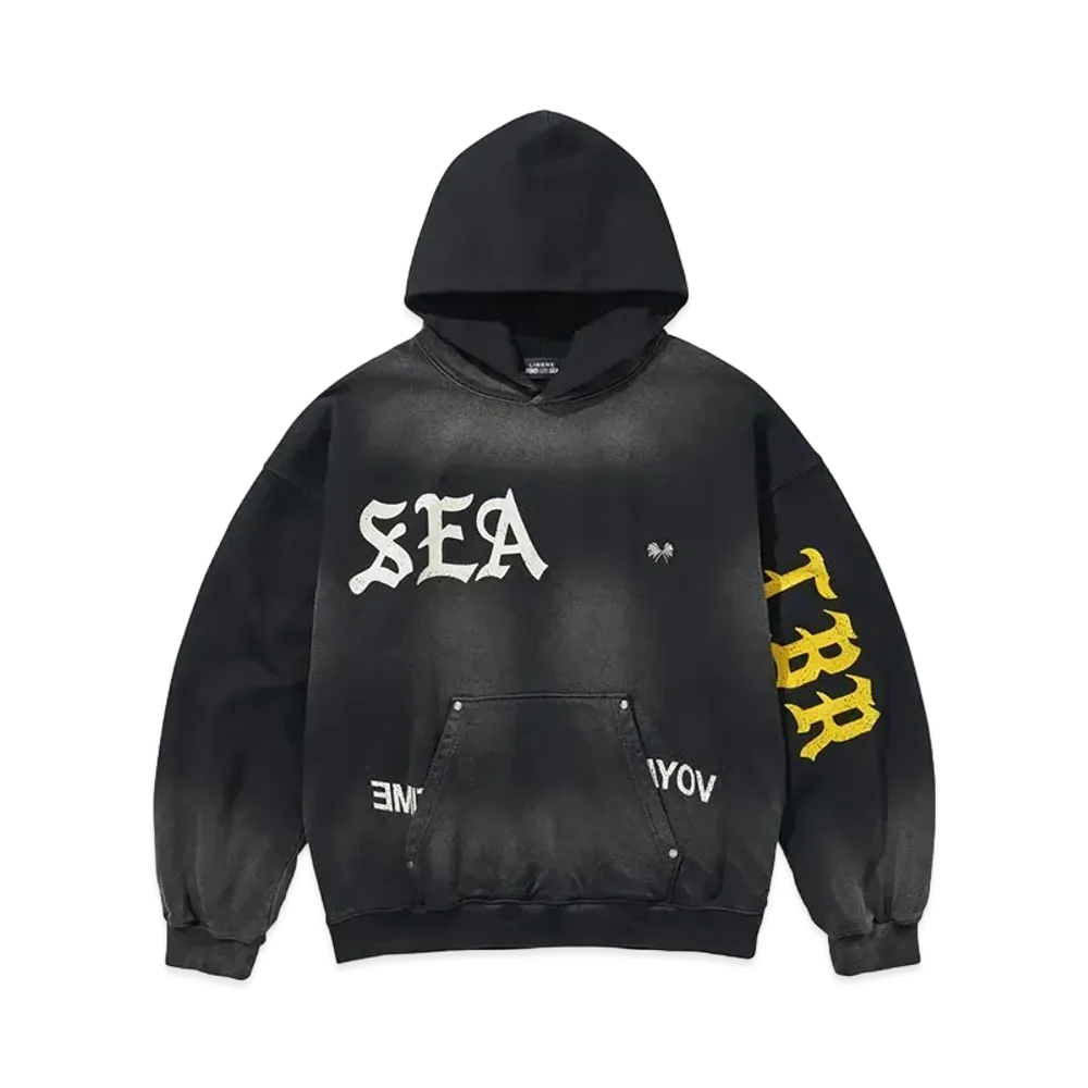 WIND AND SEA x LIBERE Pullover Hoodie "Black"