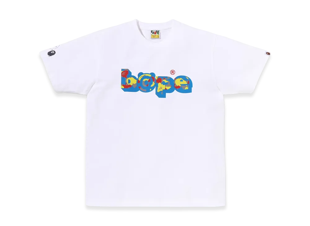 A BATHING APE x MEDICOM TOY 30th Anniv. Bape Tee "White"