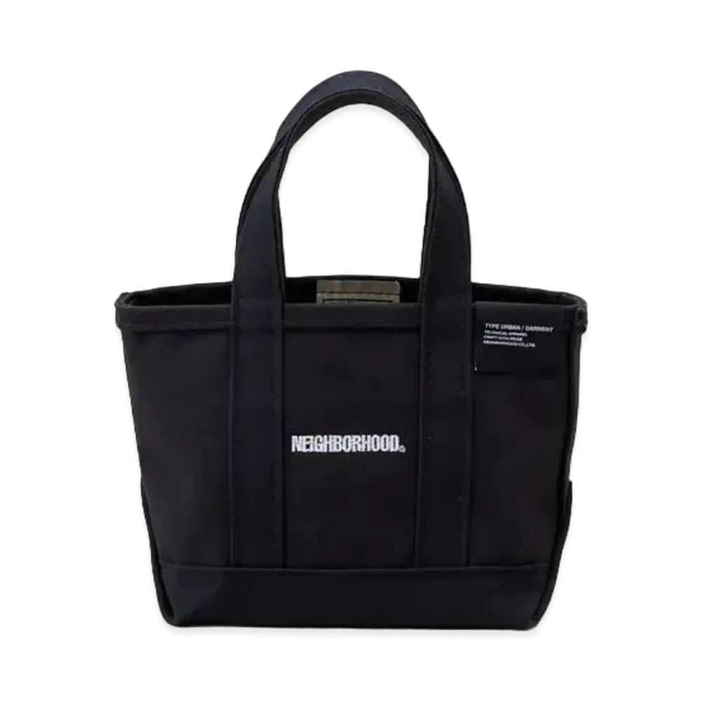 NEIGHBORHOOD NH x L.L.Bean . Black Tote-Mini "Black"