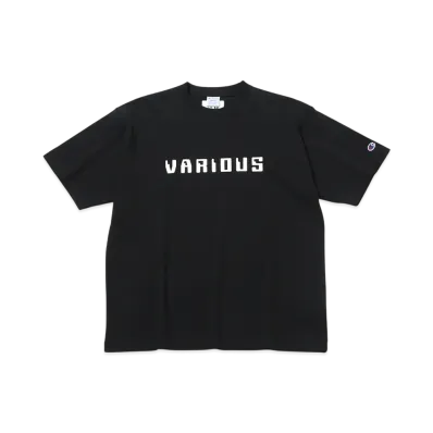 V.A. x Champion SS Tee #9 "Black"