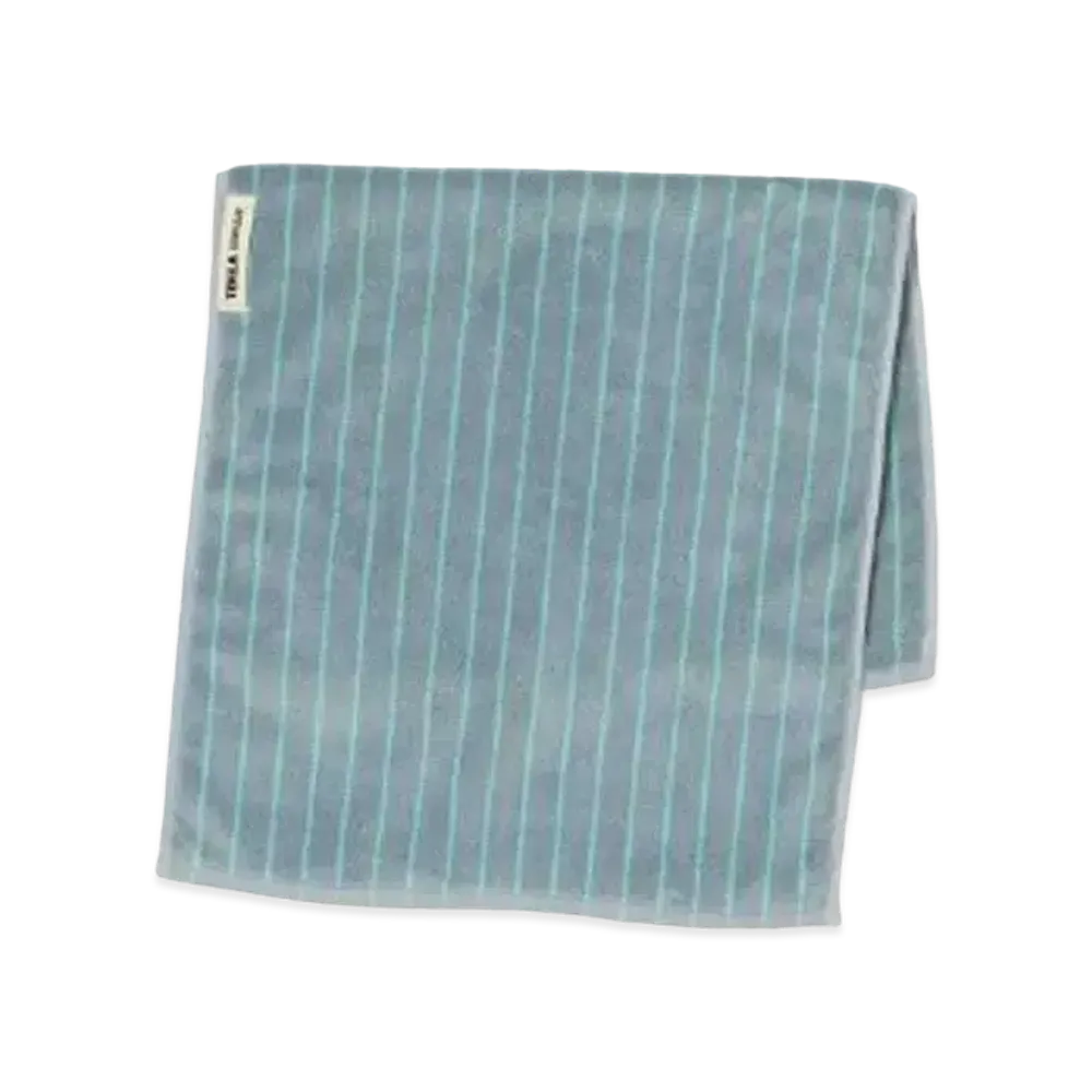 AURALEE x Tekla Hand Towel "Mist Stripes"
