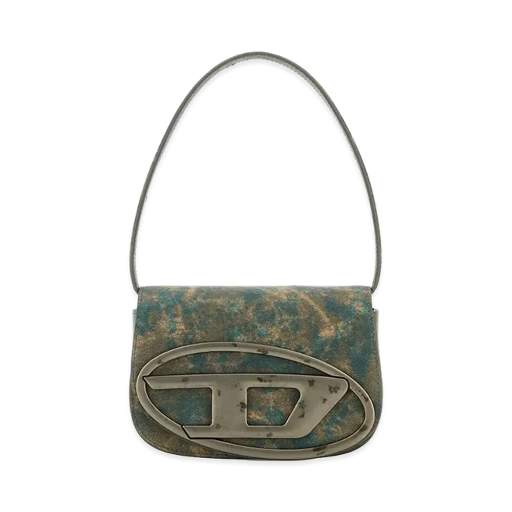 Diesel Women's Printed Synthetic Leather 1Dr Shoulder Bag "Multi"