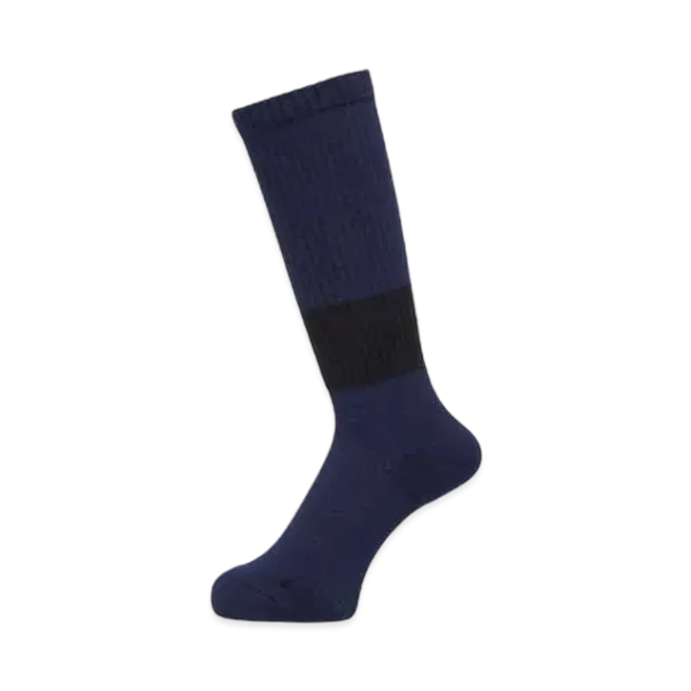 Goldwin C3 Fit Daily Soft Pile Border Socks (C3 Fit / Unisex) "Navy"
