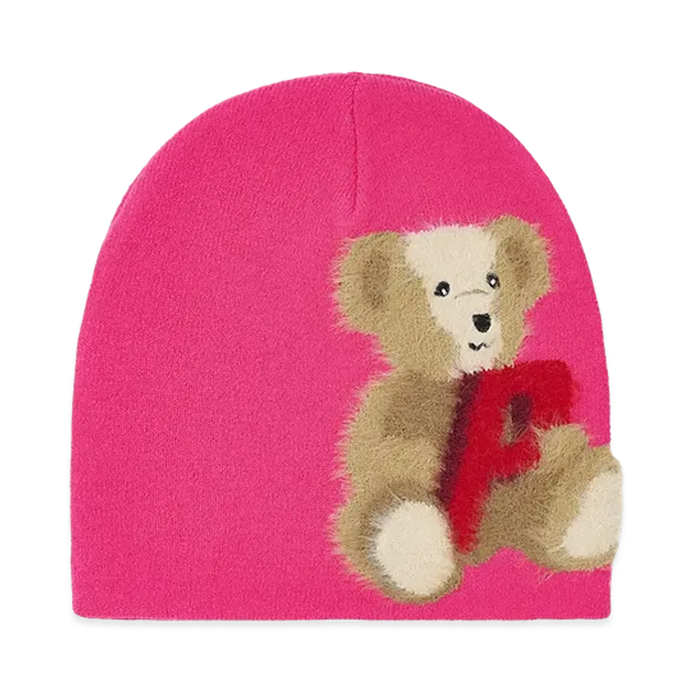 PALACE P Bear Nein Cuff Beanie "Pink"