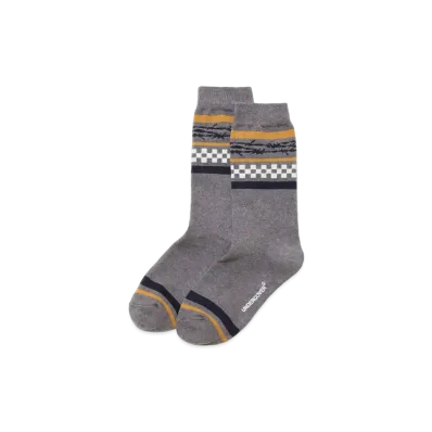 UNDERCOVER Nylon Acrylic Cotton Socks "Gray"
