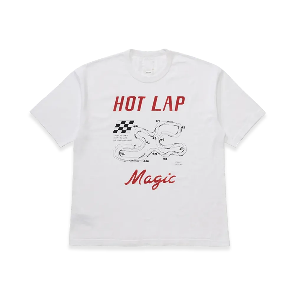 visvim Jumbo Tee S/S Hot Lap "Red"