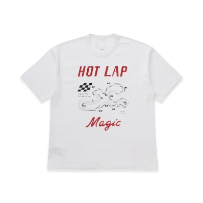 visvim Jumbo Tee S/S Hot Lap "Red"