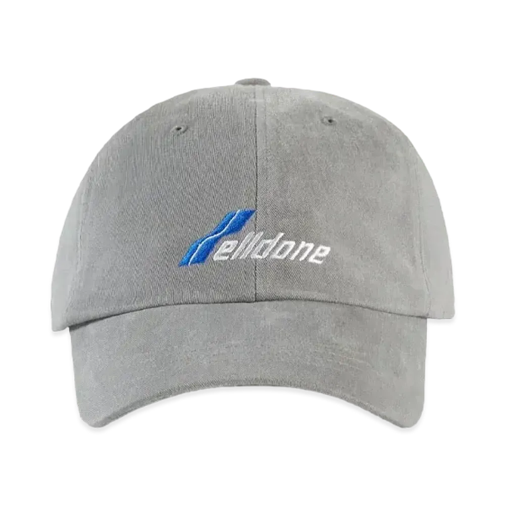 WE11DONE WD Logo Cap "Gray"
