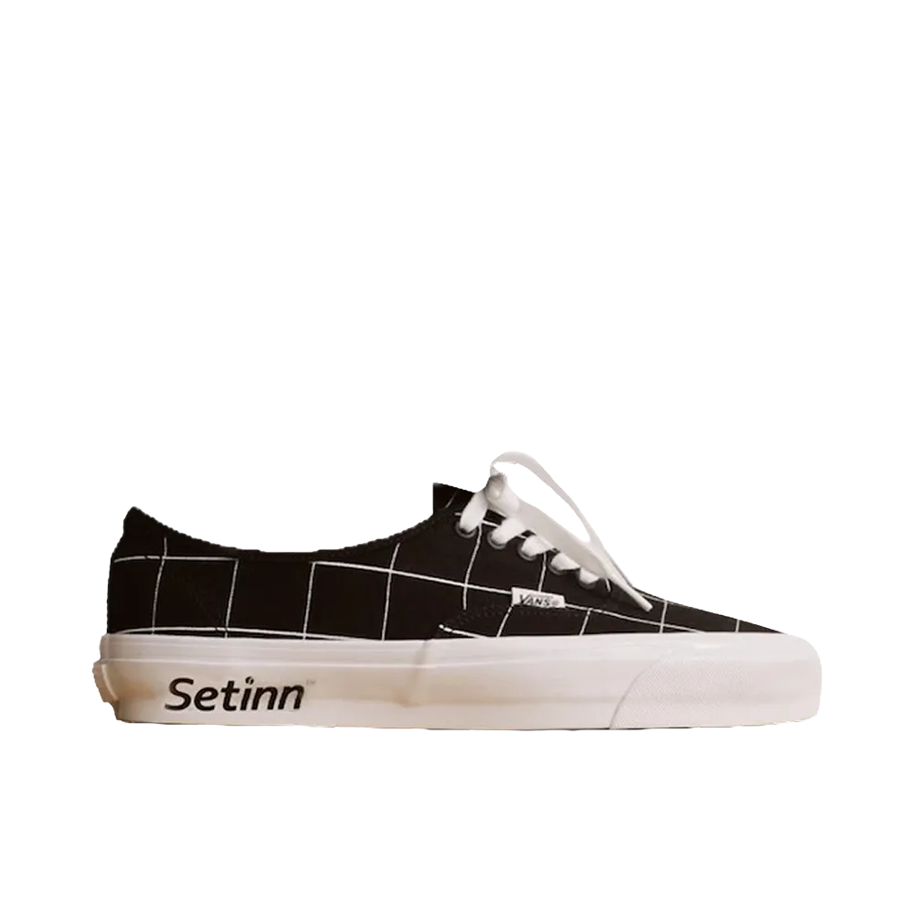 Setinn × Vans Premium Authentic "Black/White"