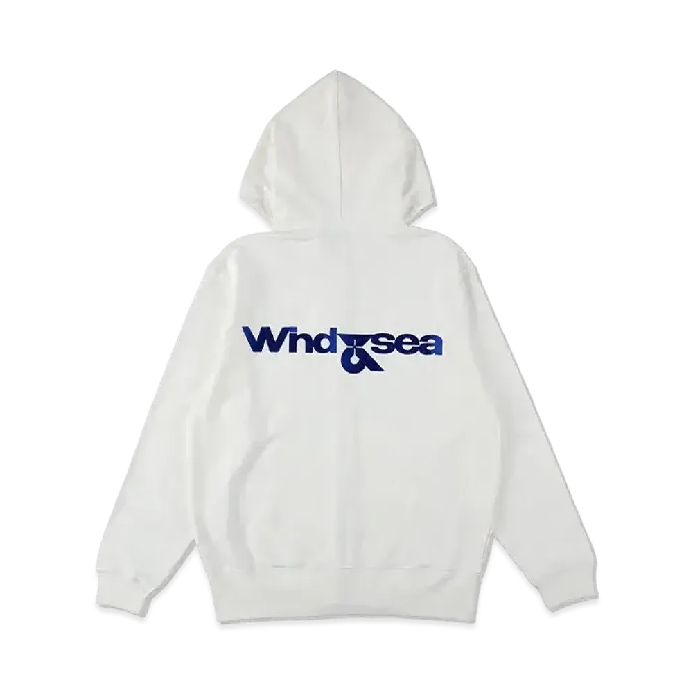 WIND AND SEA Diamond Max Zip Up Hoodie "White"