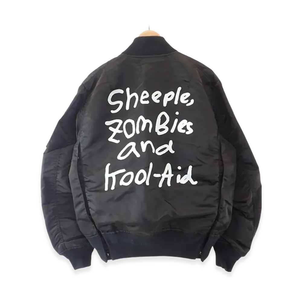 sacai x MADSAKI Nylon Twill Blouson "Black"