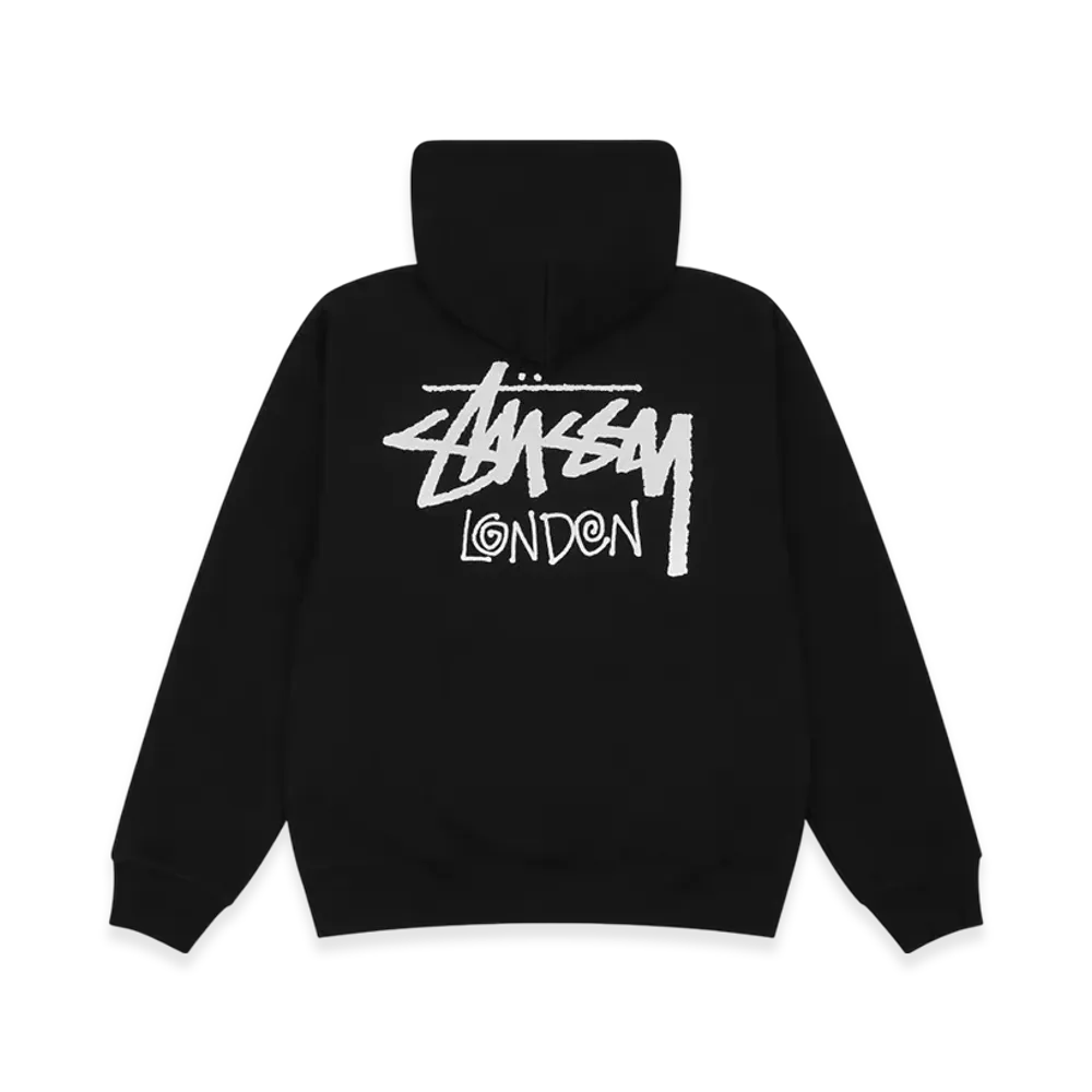 Stussy Stock London Hoodie "Black"