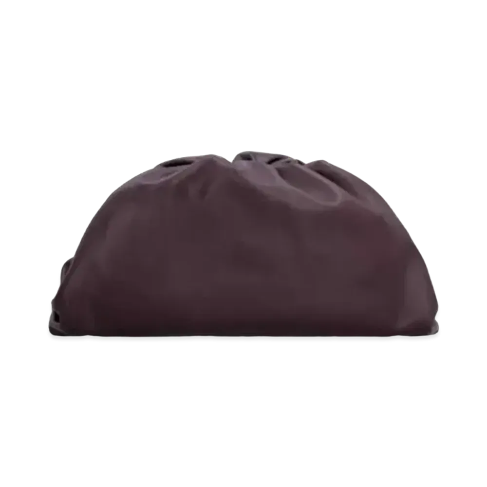 Bottega Veneta Large Pouch Clutch "Grape"