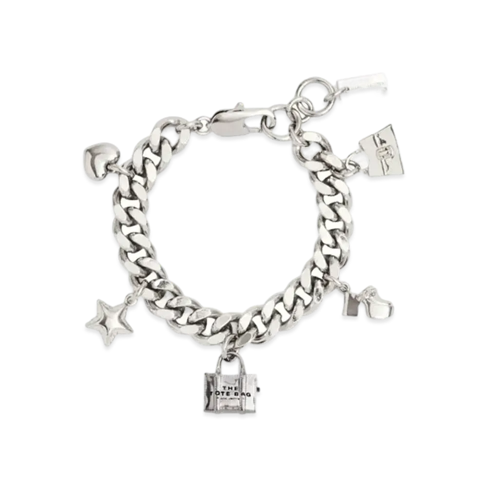 Marc Jacobs The Pave Mini Icon Charm Bracelet "Crystals"