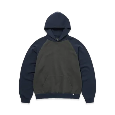 thisisneverthat Raglan Hoodie "Charcoal"