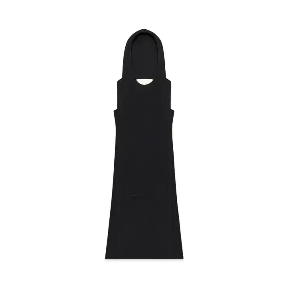 Courreges Mini Oblique Space Dress "Black"
