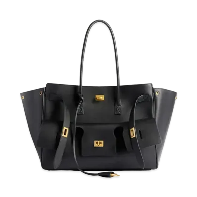 BALENCIAGA Bel Air Medium Carry All Bag "Black"