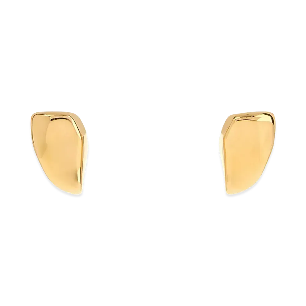 Bottega Veneta Women's Small Prisma Earrings "Gold"