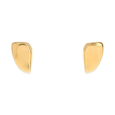 Bottega Veneta Women's Small Prisma Earrings "Gold"