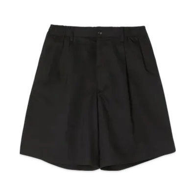 N.HOOLYWOOD Tuck Half Pants "Black"