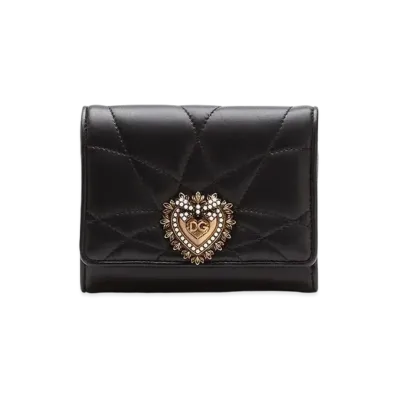 Dolce&Gabbana Devotion Continental Wallet Small "Black"