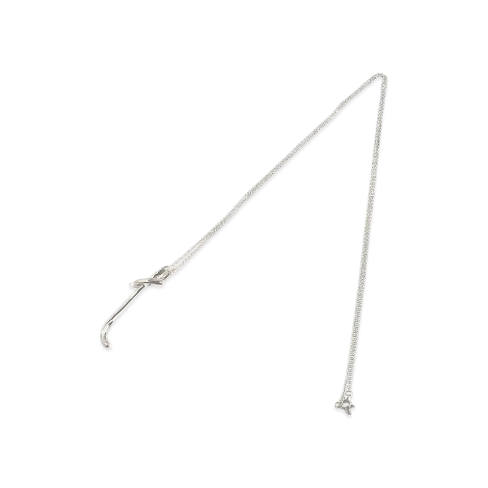 Tiffany & Co. Elsa Peretti Letter T Necklace "Silver"