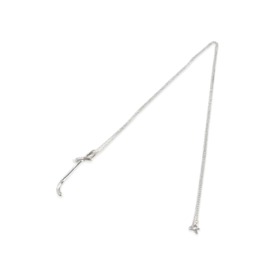 Tiffany & Co. Elsa Peretti Letter T Necklace "Silver"