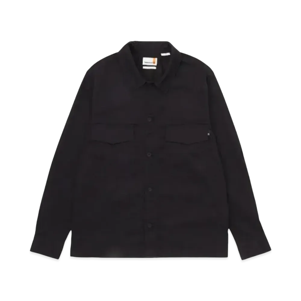 Timberland Men's Twill Overshirt "Black"
