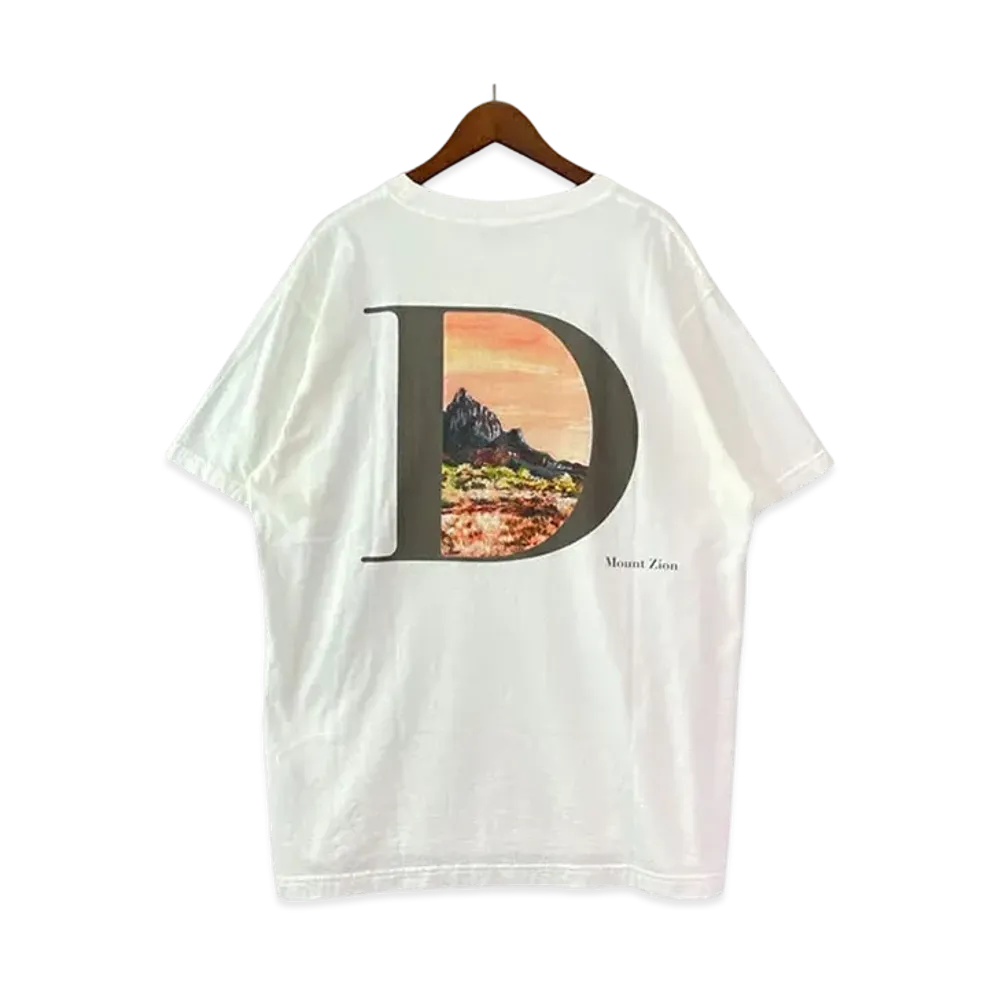 Dior x Jack Kerouac Men's Relaxed Fit T-shirt "White"