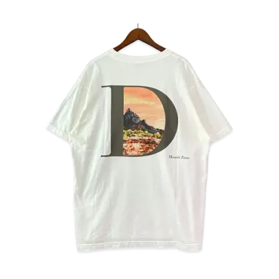 Dior x Jack Kerouac Men's Relaxed Fit T-shirt "White"