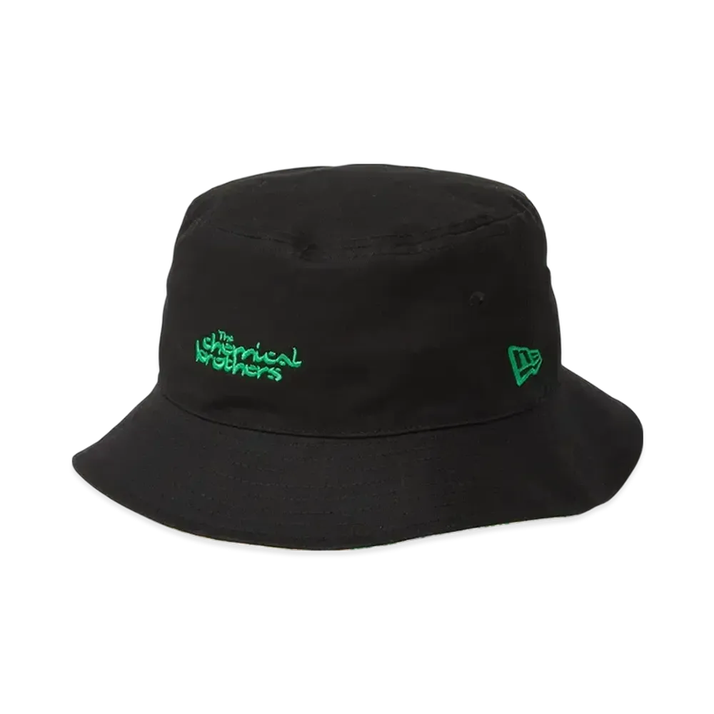 NEW ERA x The Chemical Brothers Galvanize Bucket 01 Reversible "Black/White"
