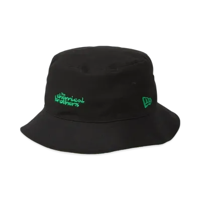 NEW ERA x The Chemical Brothers Galvanize Bucket 01 Reversible "Black/White"