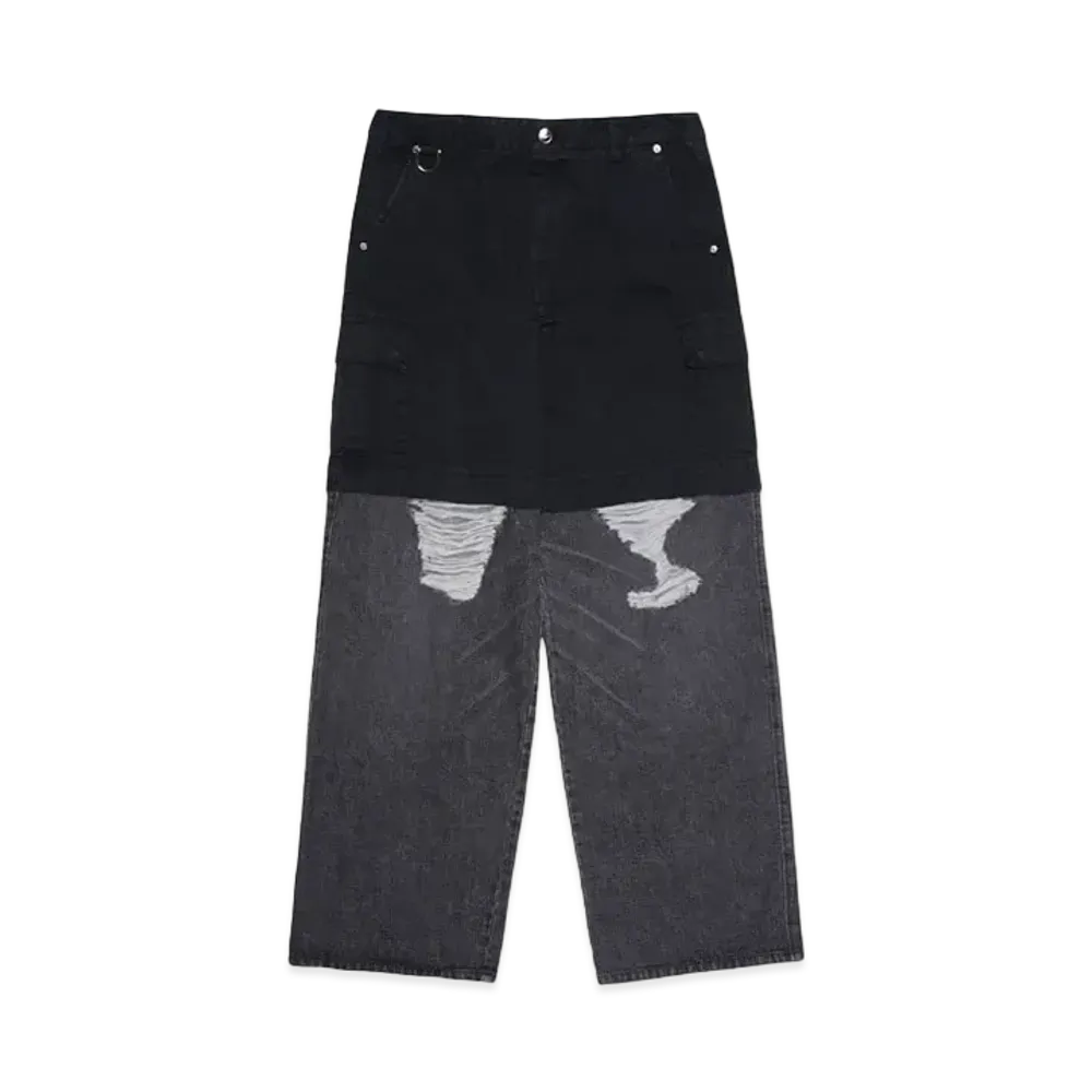SKINS CARGO DOCKING PANTS "BLACK"