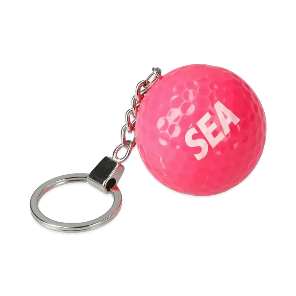 WIND AND SEA SEA (GOLF BALL) KEY HOLDER "Pink"