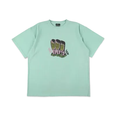 WIND AND SEA x VOLCOM Collaboration S/S Tee (Brain) "Celadon"