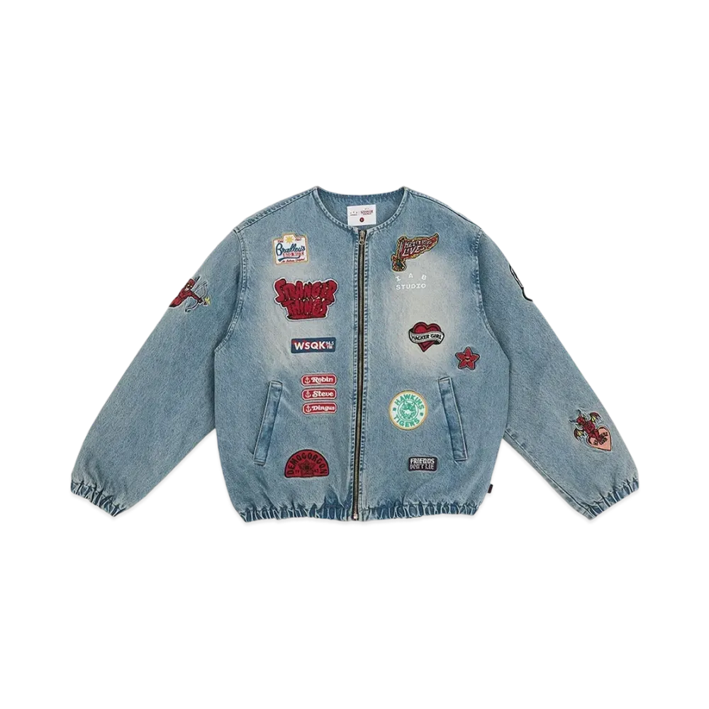 Netflix Stranger Things x V.A. x IAB STUDIO Legacy Jacket "Blue"