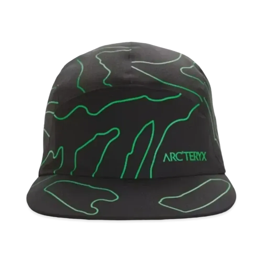 ARC'TERYX System A Paltz Print Cap "Black"