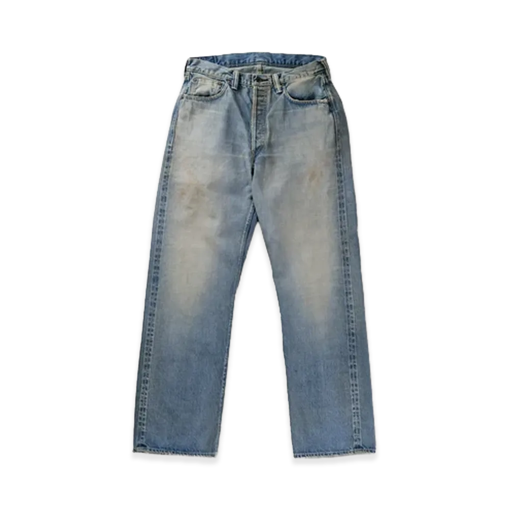 GDC x FULLCOUNT Wide Denim (Hand Wash) "Indigo Blue"