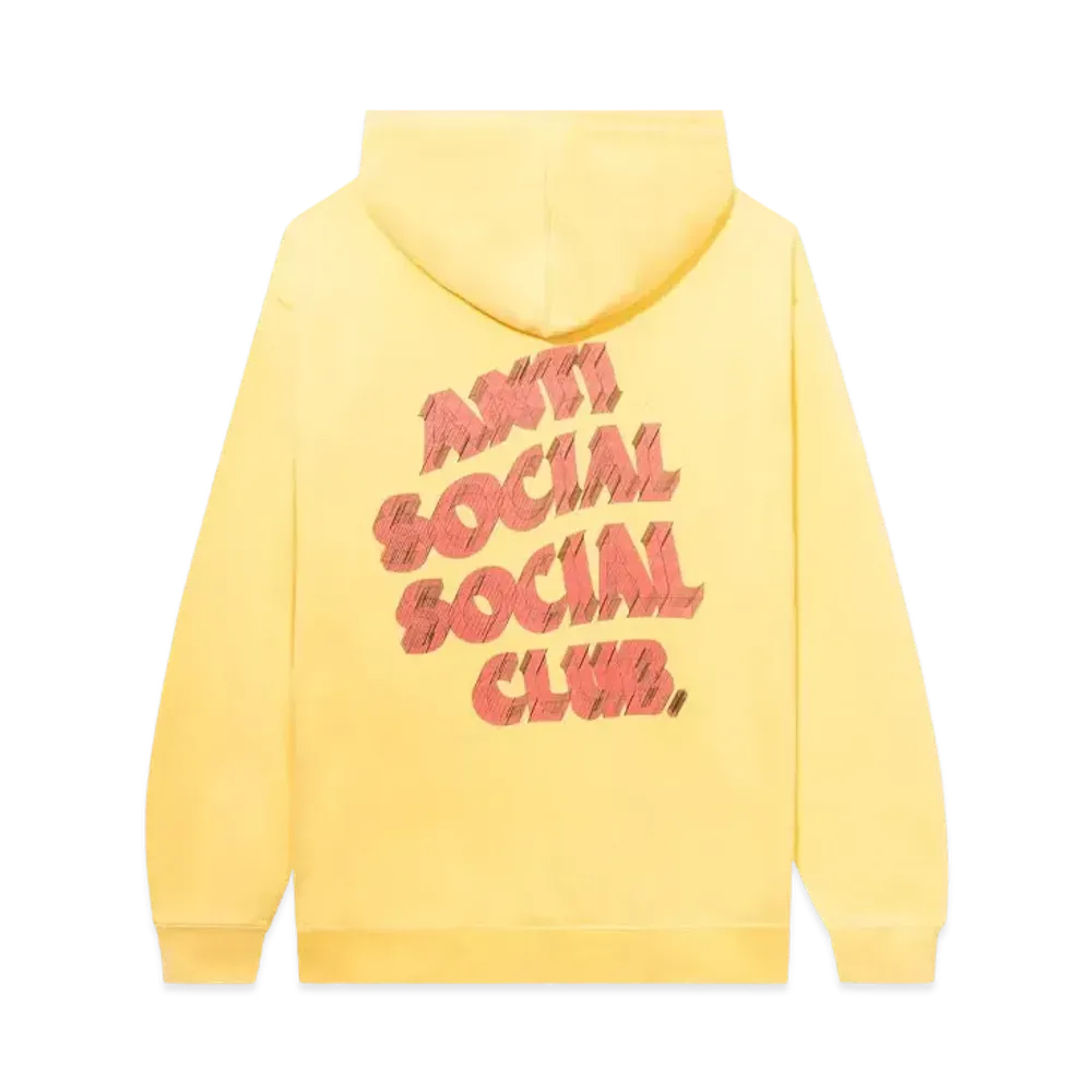 ANTI SOCIAL SOCIAL CLUB SS22 How Deep Hoodie "Yellow"