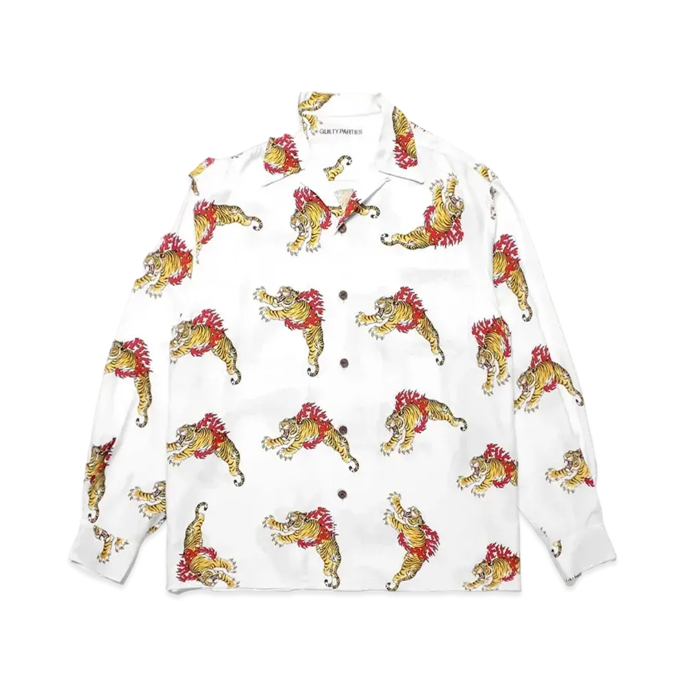 WACKO MARIA Tim Lehi / Hawaiian Shirt "White"