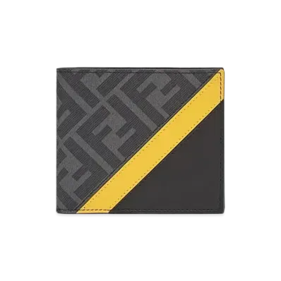 FENDI Two-Fold Wallet Fabric Two Fold Wallet "Gray"