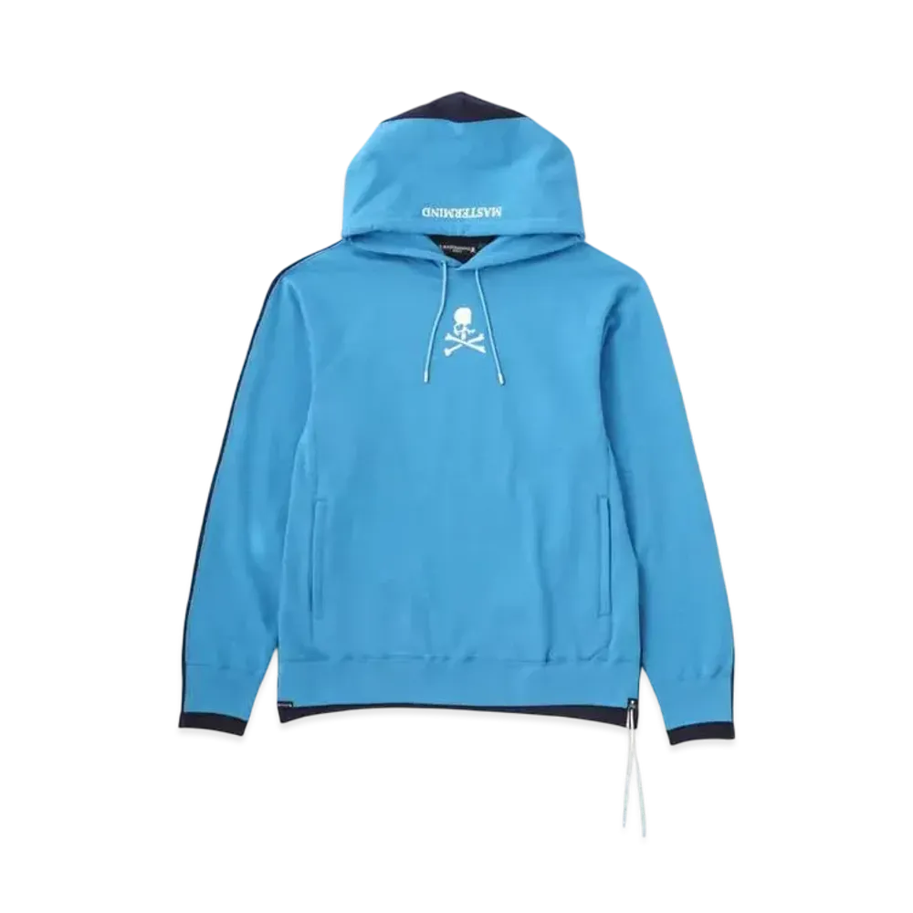 mastermind WORLD 2 Color Hoodie "Sky Blue Navy"